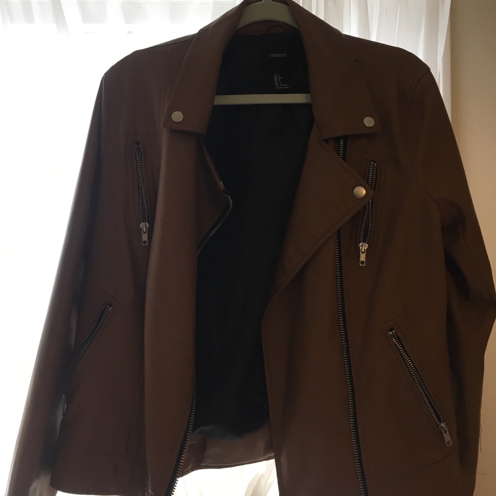 Leather jacket